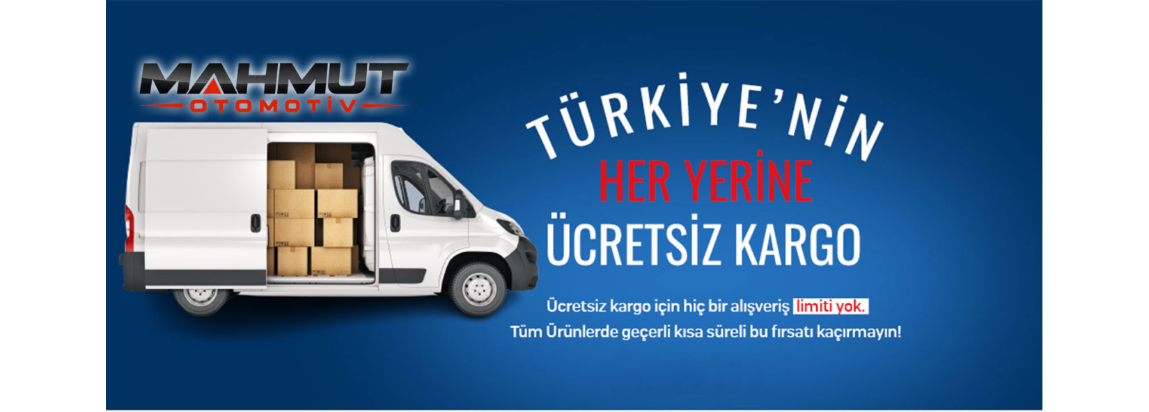 yedek parça ücretsiz kargo